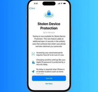 文安苹果授权维修店分享被盗设备保护功能开启方法 